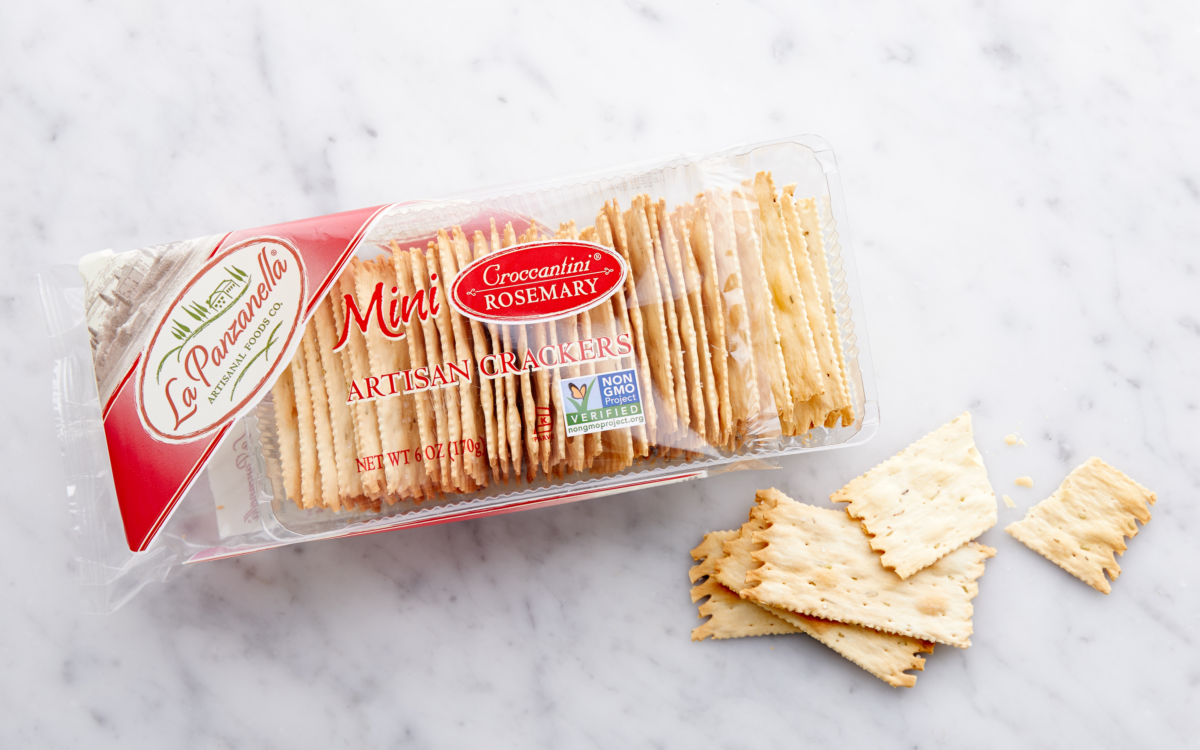 Rosemary Mini Croccantini Crackers 6 oz La Panzanella Good Eggs